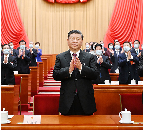 习近平同志全票当选为国家主席中央军委主席